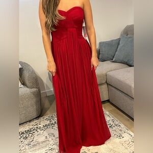 NWT Calvin Klein strapless long dress